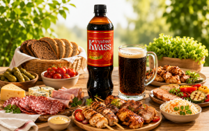 Nước Kvas (Kvass) đi kèm các món ăn: Những sự kết hợp tạo nên bàn tiệc không cồn trọn vị!